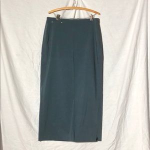 Co & Eddy Slate Long Straight Skirt